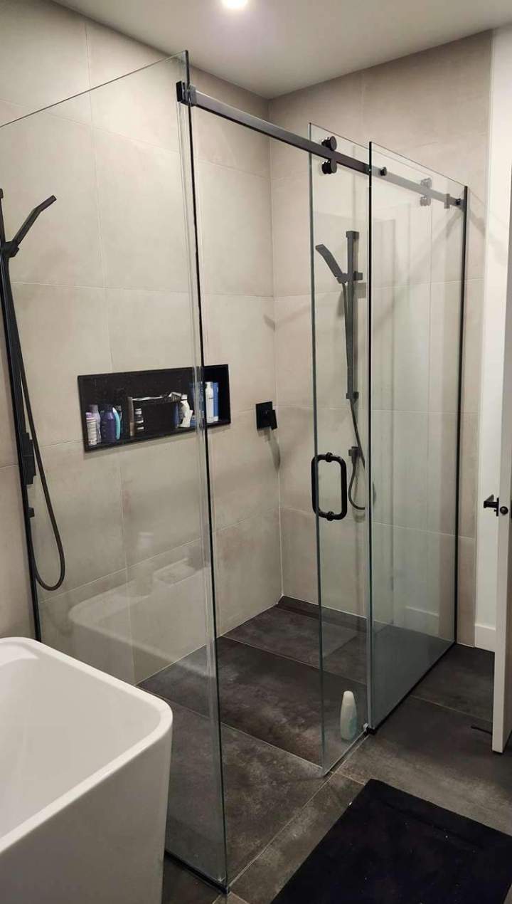 Pose carrelage douche Rive Sud de Montréal